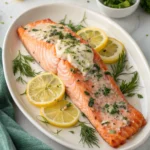 Baked Boursin Salmon