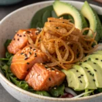 Bang Bang Salmon Bites Bowls