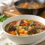 Beef Barley Soup Recipe