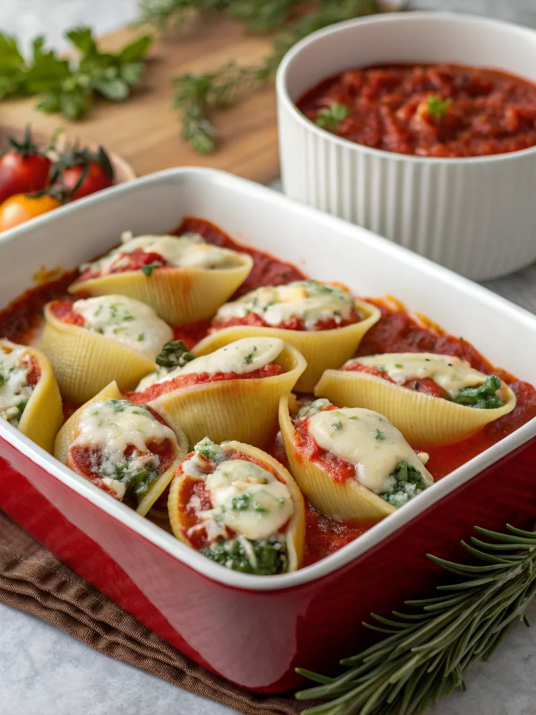 Best Christmas Stuffed Shells Recipe