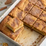 Brown Butter Snickerdoodle Blondies