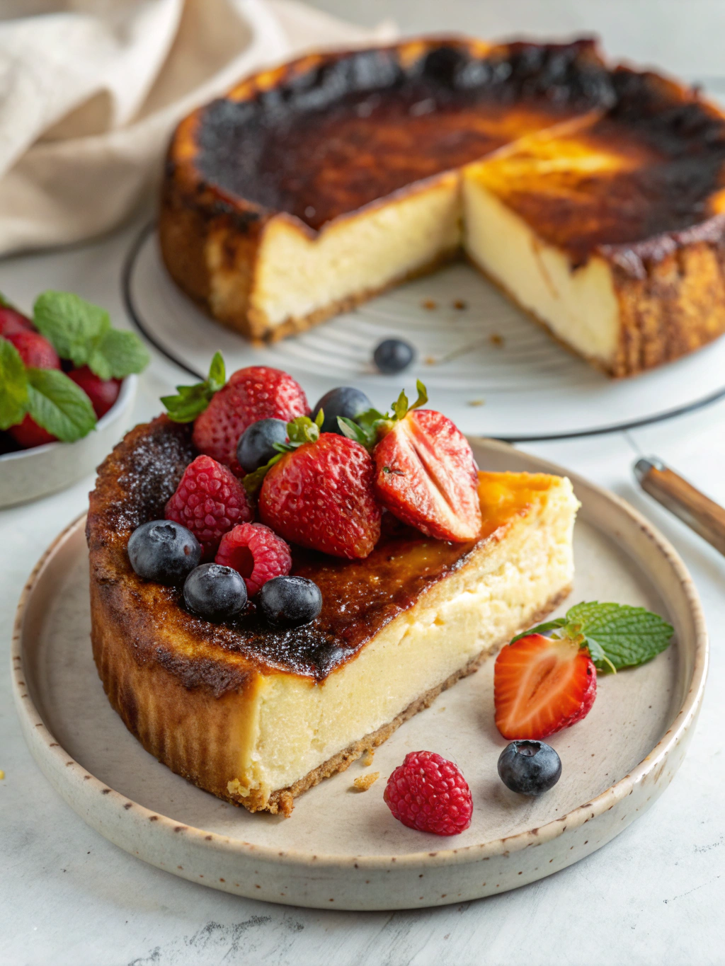 Burnt Basque Cheesecake