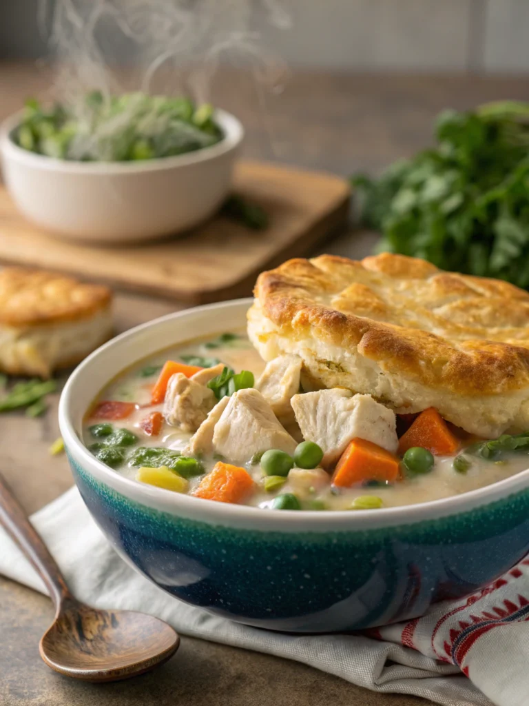 Chicken Pot Pie Soup Recipe