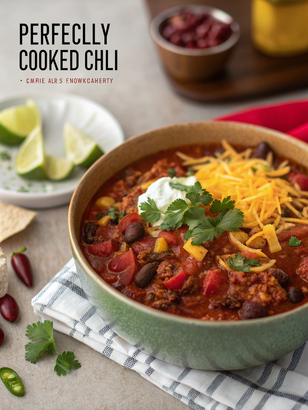 Chili (Game Day) Recipe: 7 Steps to the Perfect Crowd-Pleaser! 3 Chili Game Day Recipe