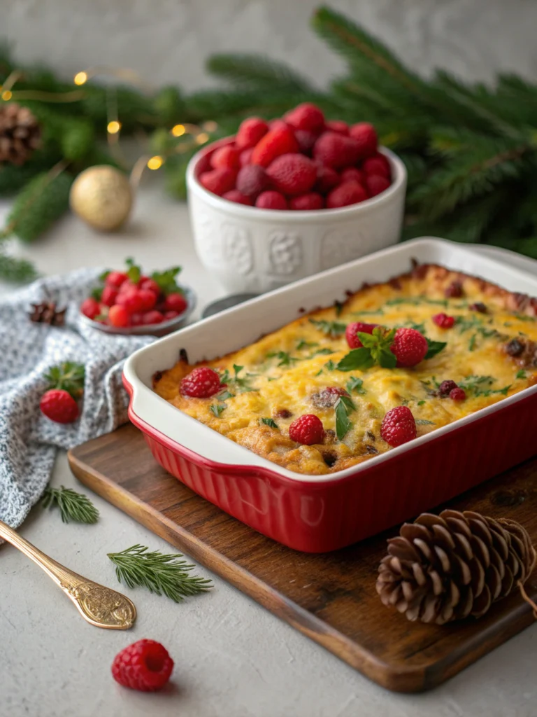 Christmas Breakfast Casserole