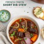 Cozy French Onion Short Rib Stew