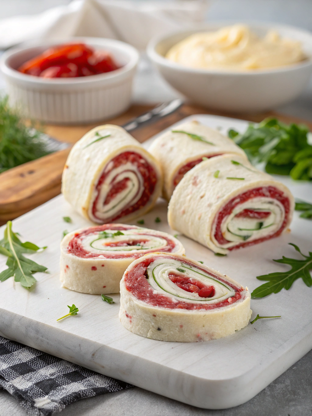 Cream Cheese Salami Roll Ups: 7 Easy Steps to Party Favorite Snacks