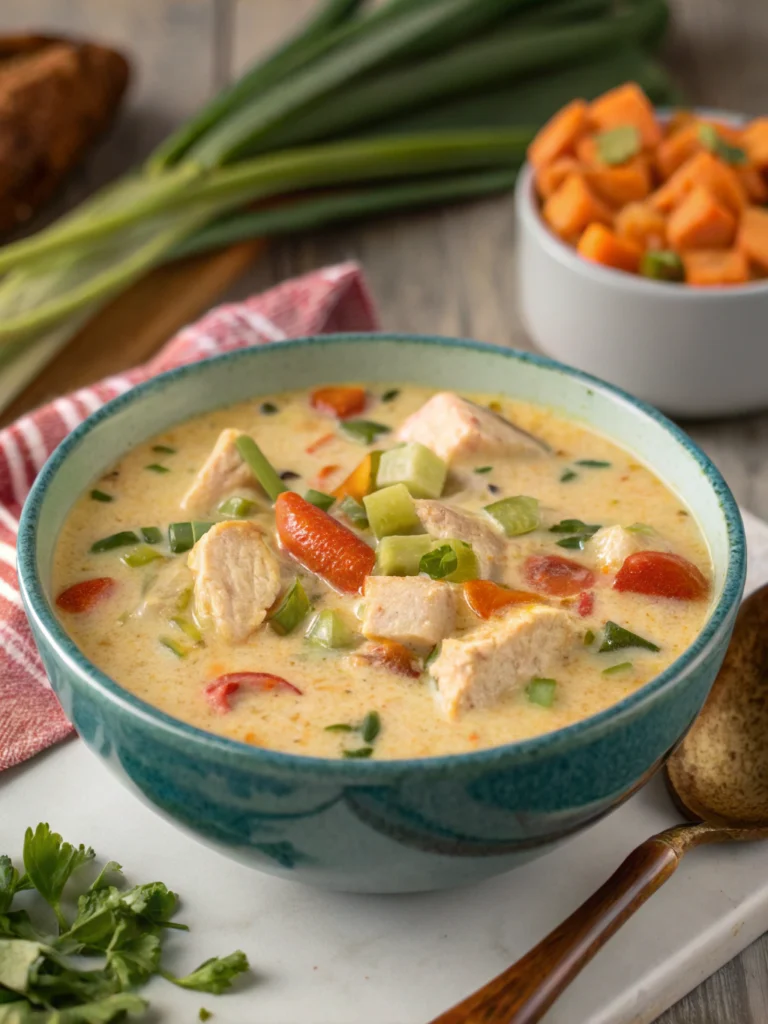 Creamy Cajun Chicken Soup