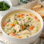 Creamy Chicken and Rice Soup