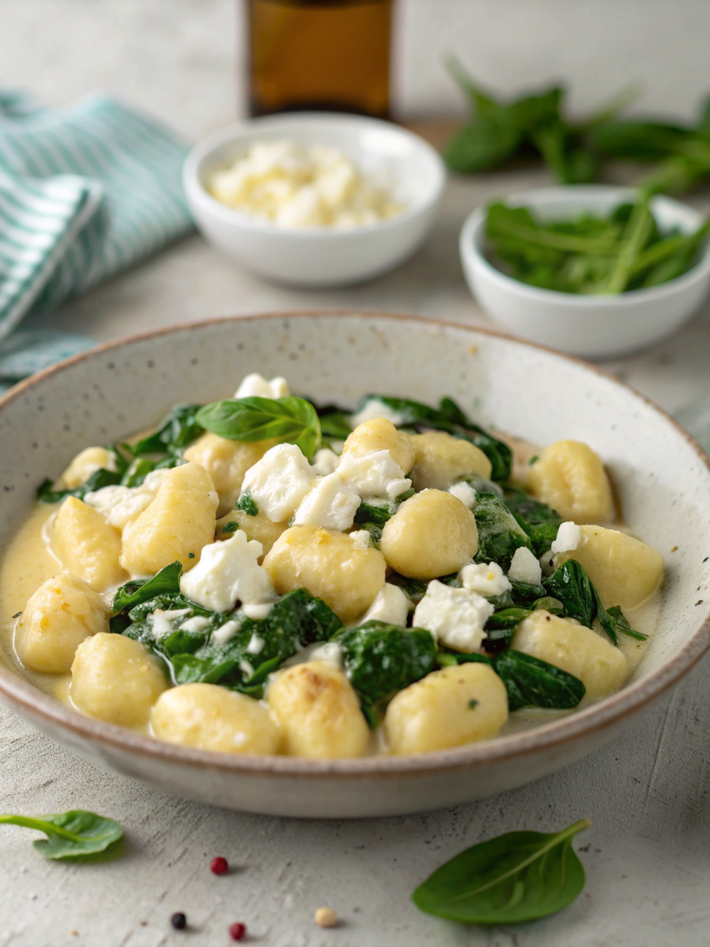 How to Make the Best Creamy Gnocchi with Spinach and Feta Recipe in 7 Simple Steps