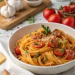 Creamy Tomato Garlic Pasta