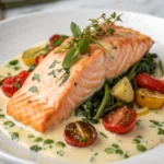 Creamy Tuscan Salmon (30 Minute Dinner!)