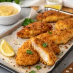 Crispy Homemade Baked Chicken Tenders
