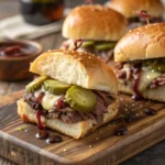 Easy French Dip Sliders Recipe