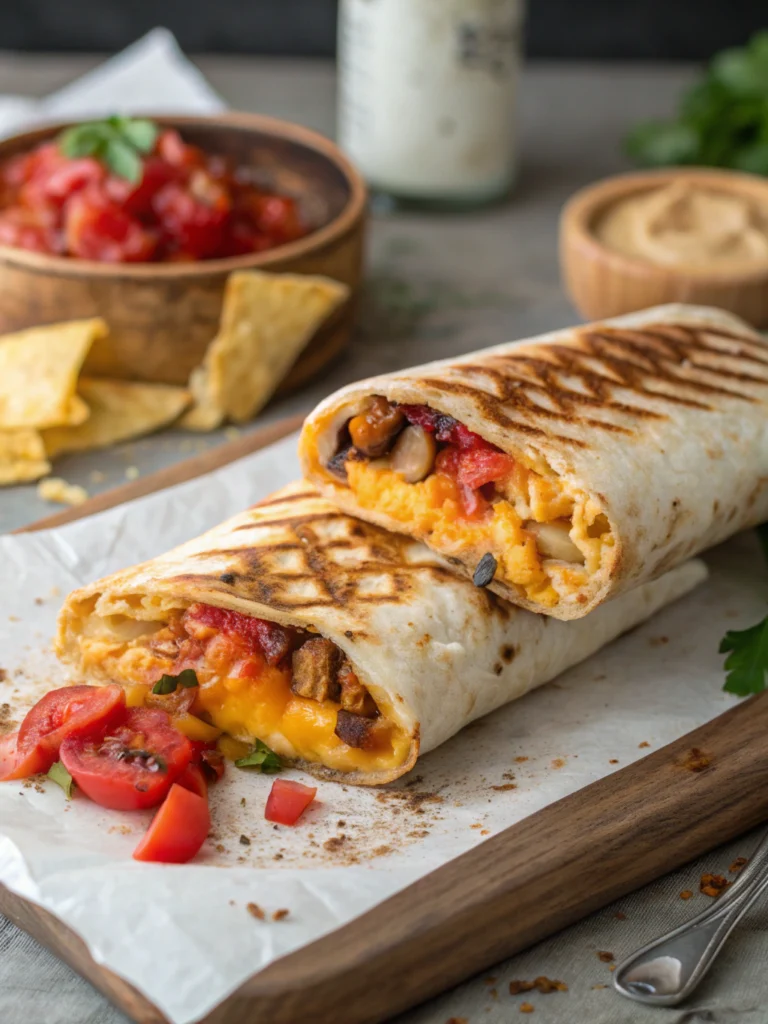 Easy Grilled Cheese Burrito Copycat Recipe