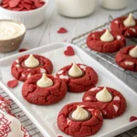Easy Hershey's Red Velvet Blossoms Cookies