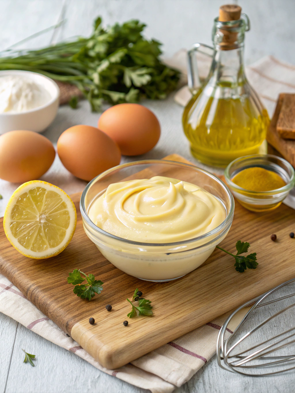 Easy Homemade Mayonnaise Recipe: 5 Simple Steps to Creamy Perfection 3 Homemade Mayonnaise Ingredients