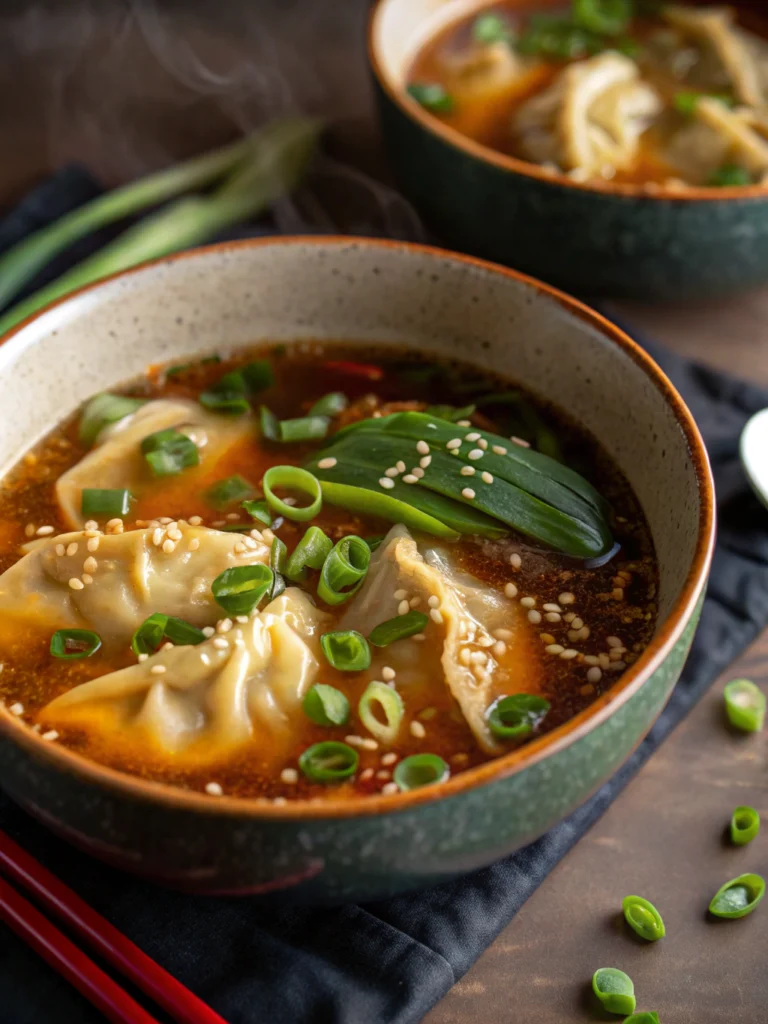 Easy Potsticker Soup Recipe