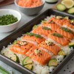 Easy Spicy Salmon Sushi Bake Recipe