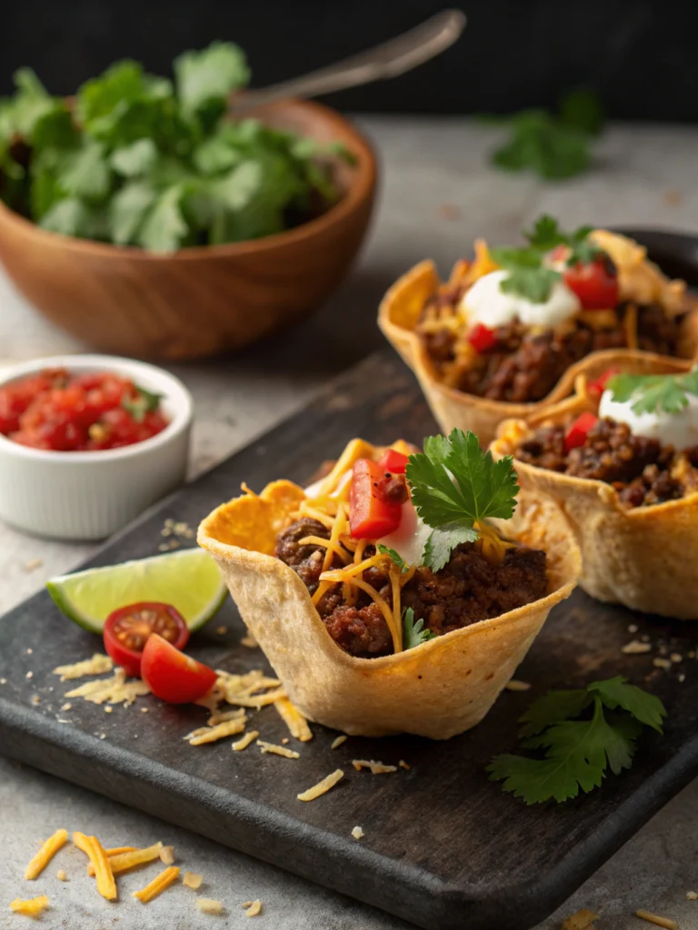 Easy Taco Cups