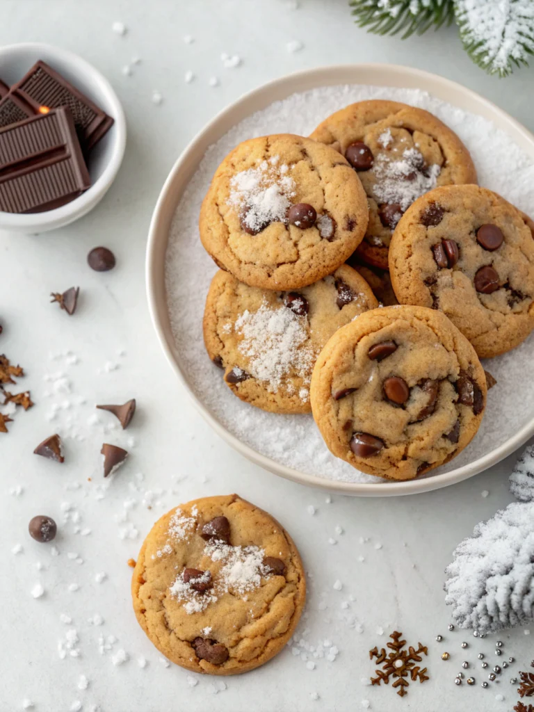Easy Winter Wonderland Chocolate Chip Cookies Ready in 30 Minutes