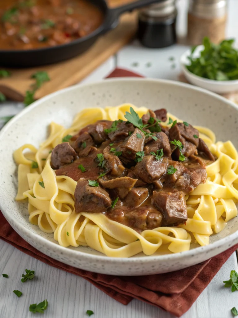 Gordon Ramsay Beef Stroganoff Recipe