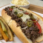 Ground Beef Philly Cheesesteaks