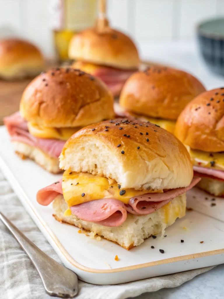 Ham and Cheese Sliders