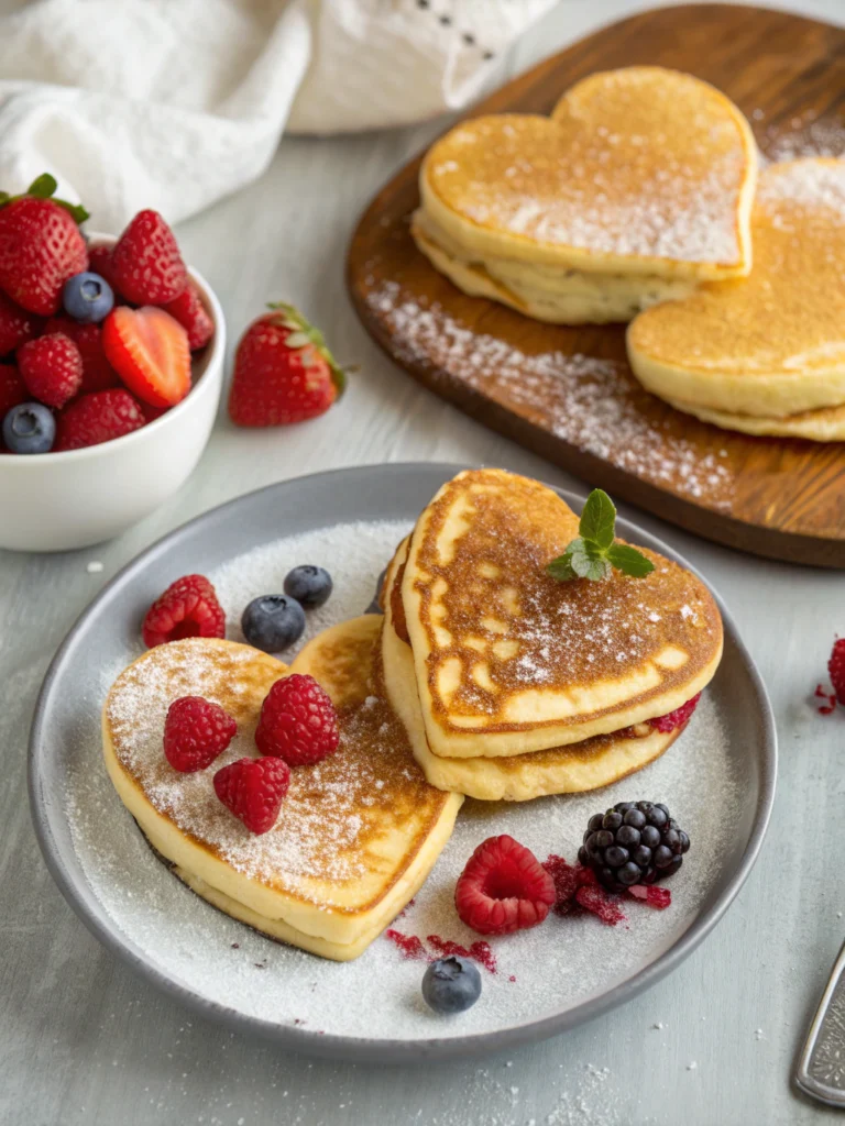 Heart Pancakes