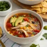 Hearty Crockpot Chicken Tortilla Soup Recipe
