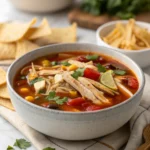 Hearty Crockpot Chicken Tortilla Soup Recipe
