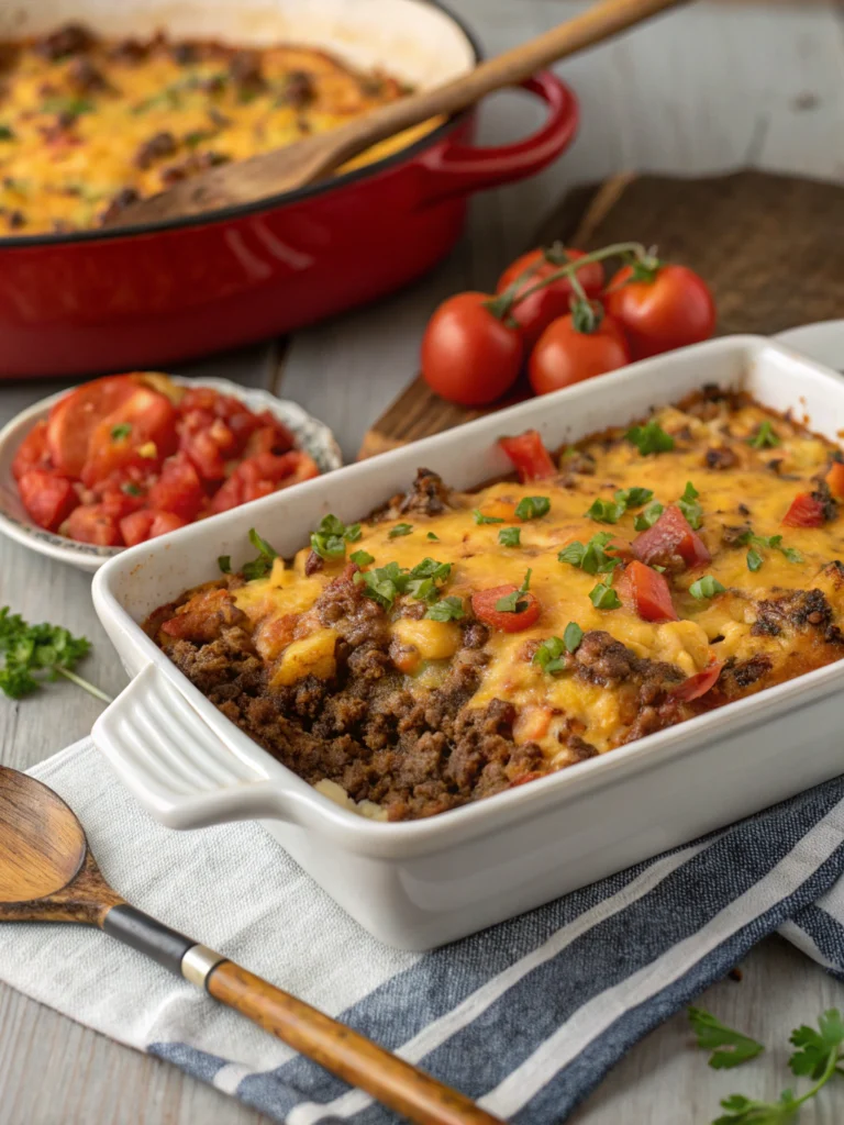Hobo Casserole (Ground Beef Recipe)