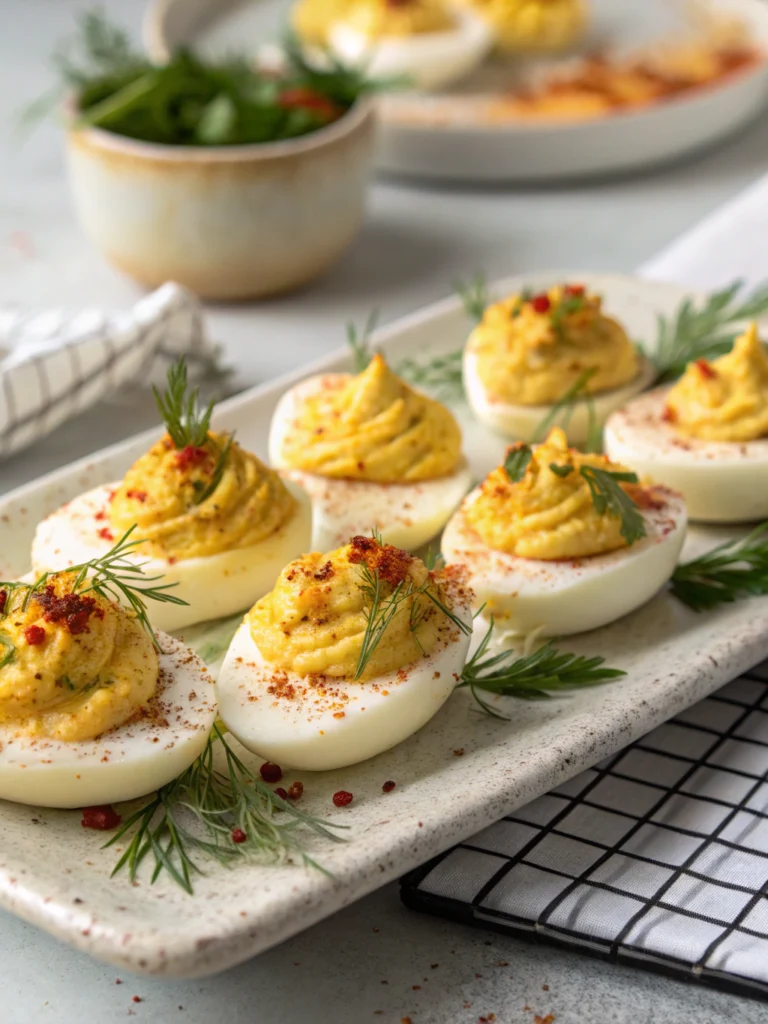 Irresistible Million Dollar Deviled Eggs Recipe