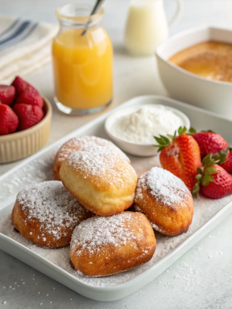Make Amazing Vanilla French Beignets For Breakfast