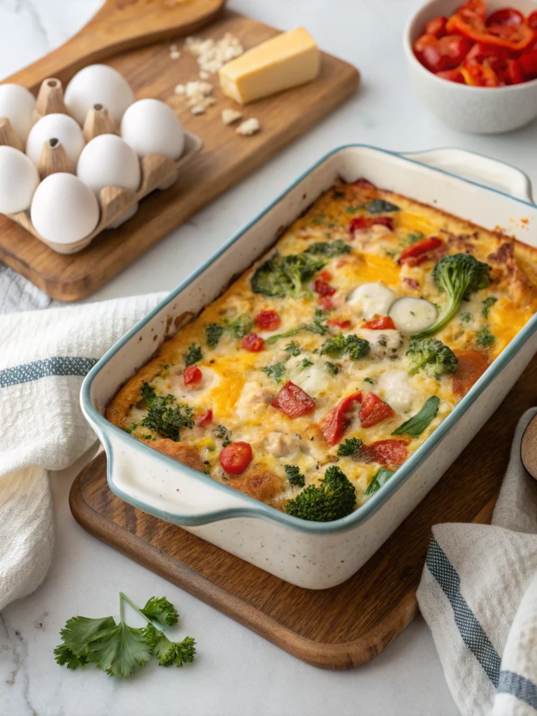 Make Ina Garten's Easiest EVER Overnight Breakfast Casserole!