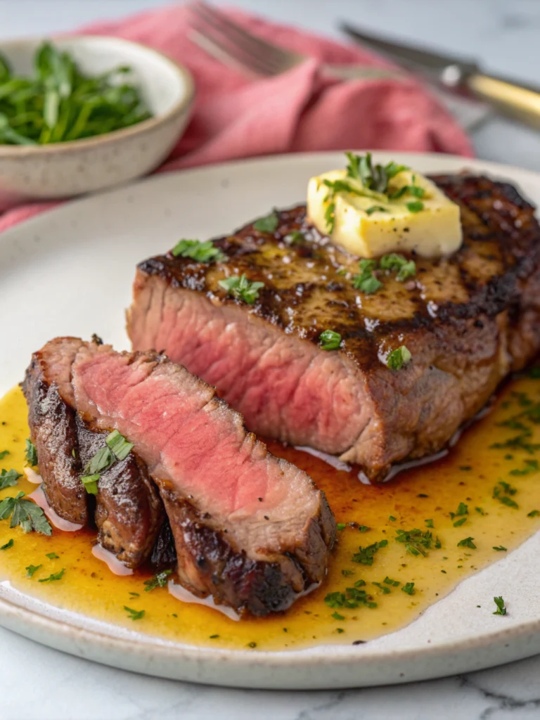 Make The Best Garlic Butter Steak Ever!