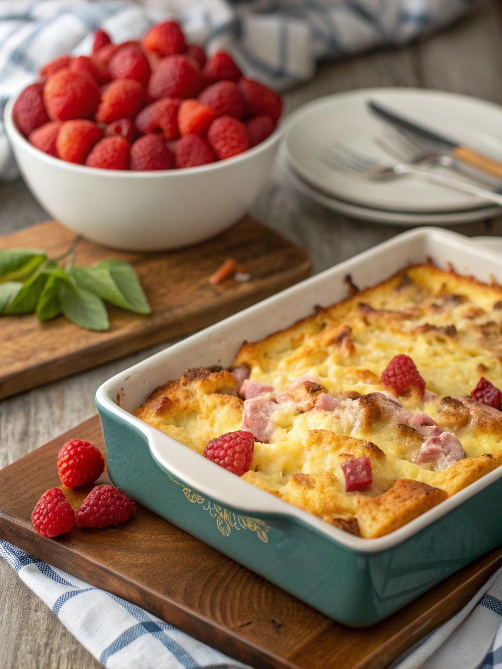 Monte Cristo Breakfast Casserole