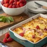 Monte Cristo Breakfast Casserole