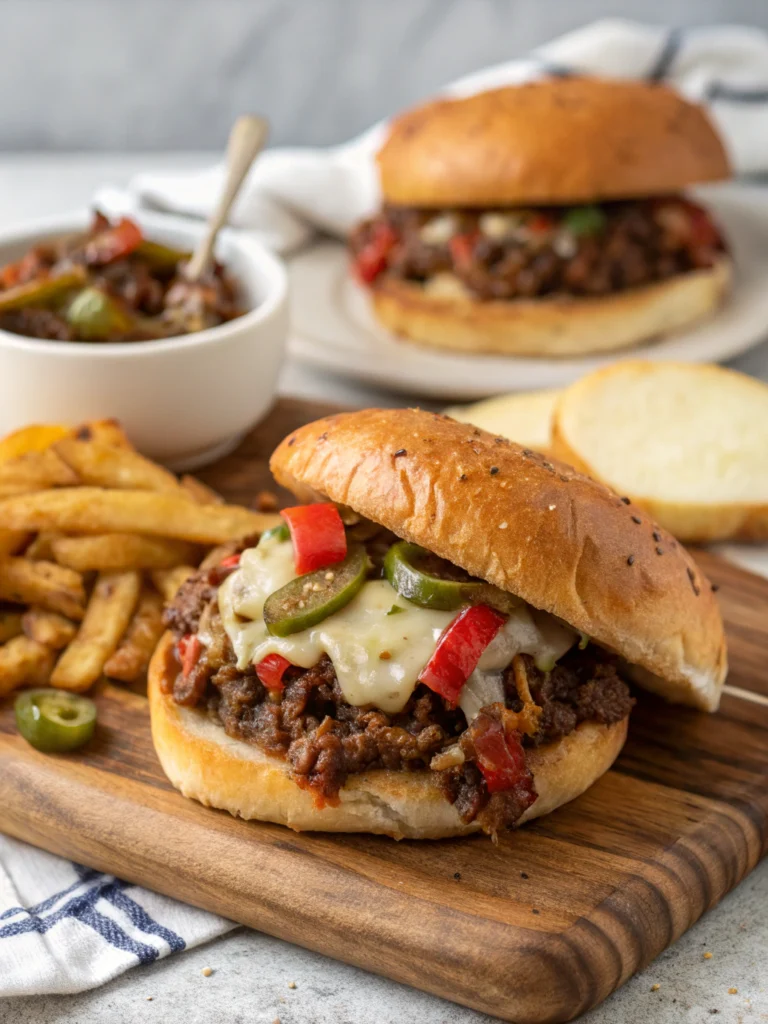 PHILLY CHEESESTEAK SLOPPY JOES