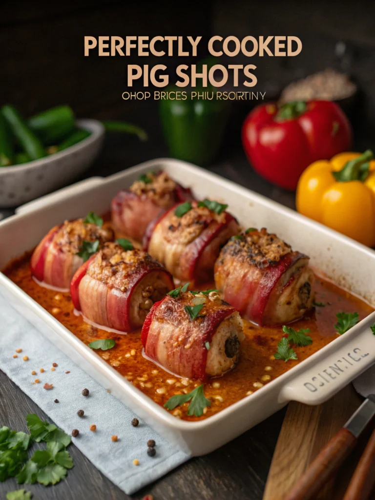 Pig Shots (Oven-Baked Recipe)