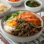 Quick & Easy Korean Ground Beef Bowl