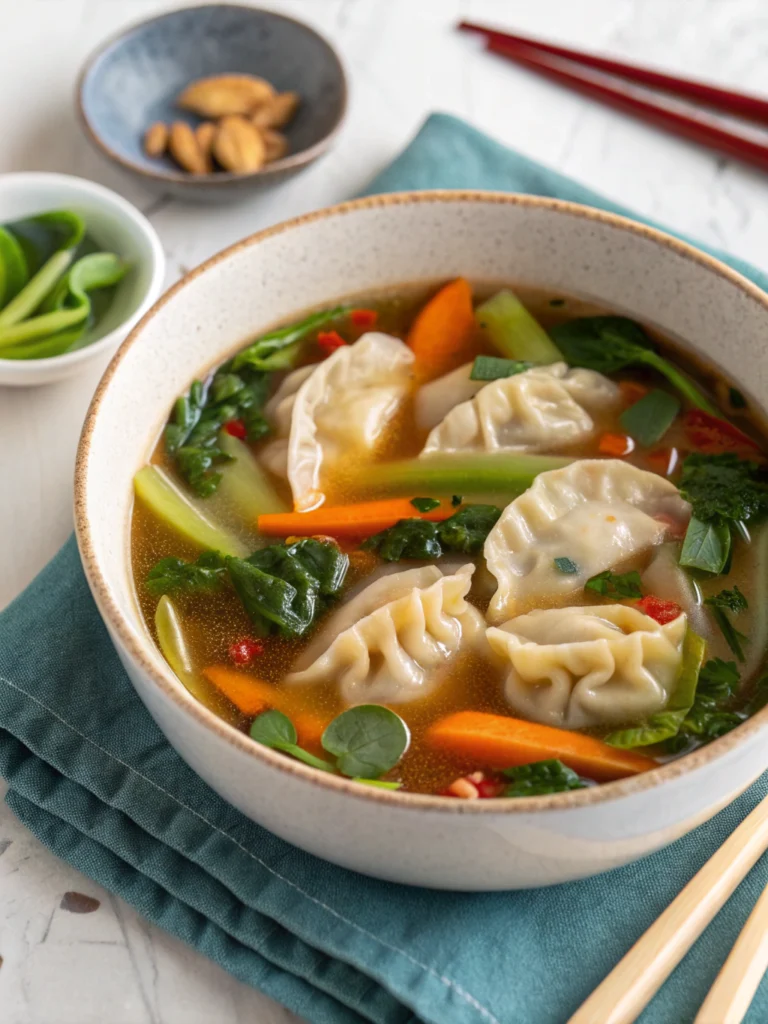 Quick and Delicious Potsticker Soup Under 30 Minutes