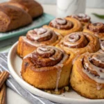 SUPER SCRUMPTIOUS FLUFFY GINGERBREAD CINNAMON ROLLS