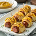 Savory Mustard Hasselback Kielbasa Bites for Game Day
