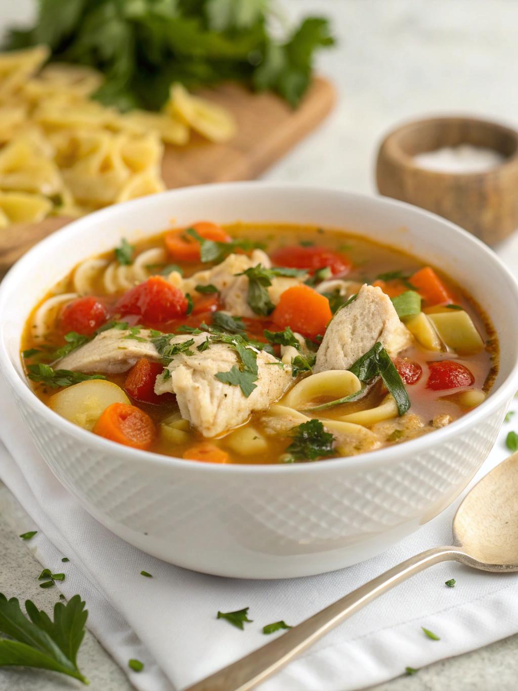 Sicilian Chicken Soup
