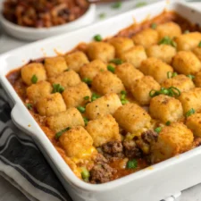 Simple and Delicious Tater Tot Casserole