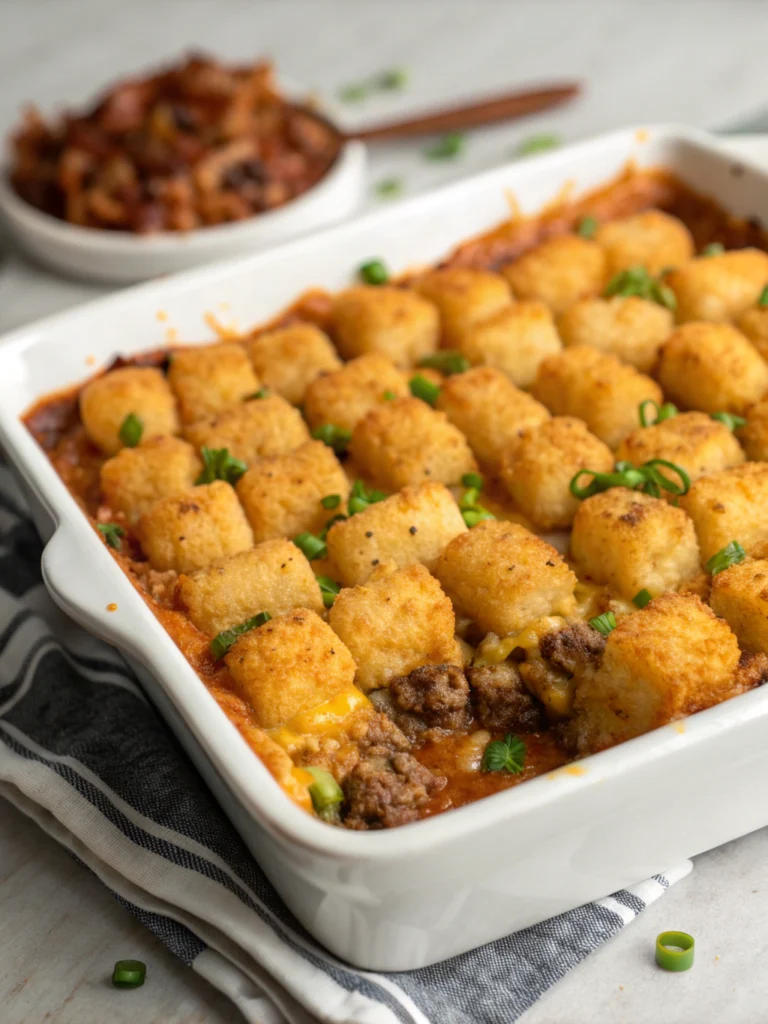 Simple and Delicious Tater Tot Casserole Recipe