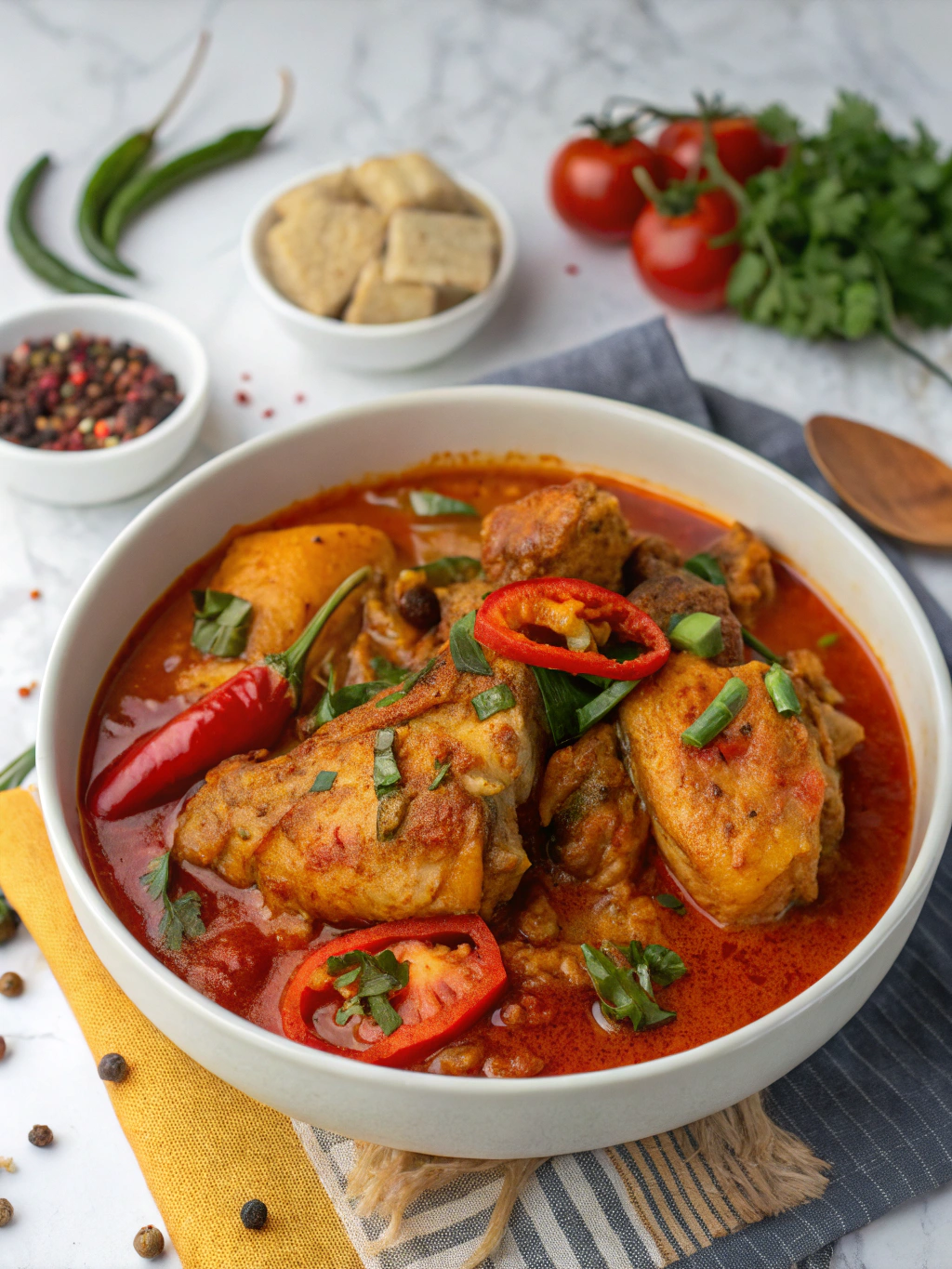 Spicy Nigerian Chicken Stew