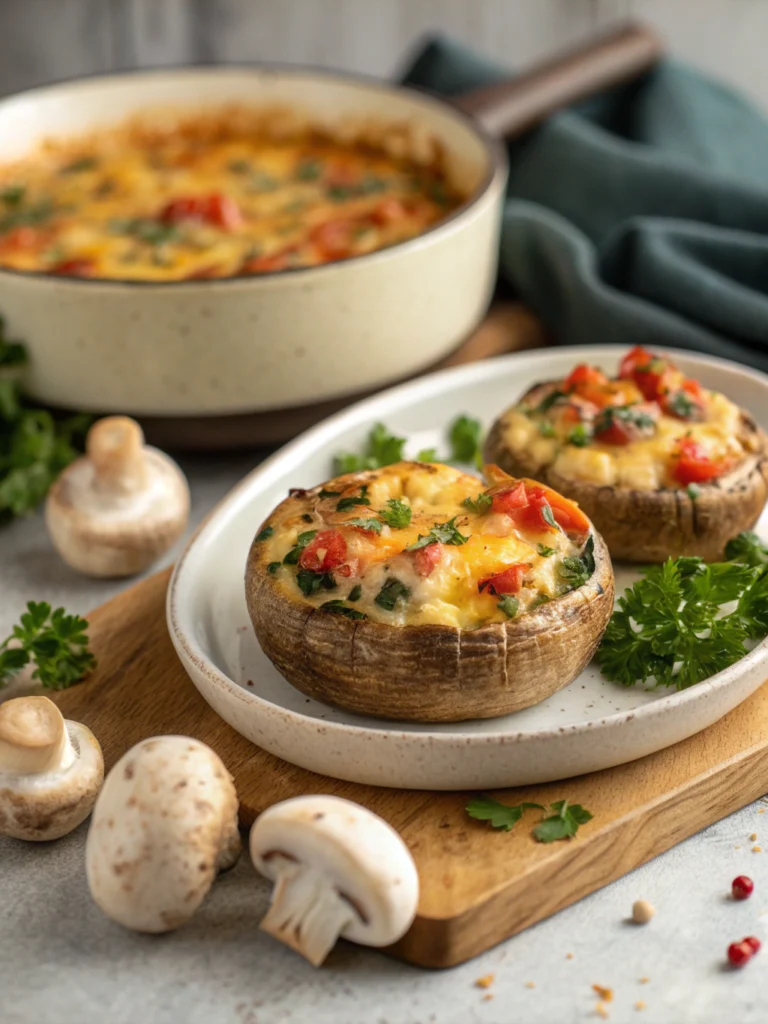 Stuffed Mushroom Dip