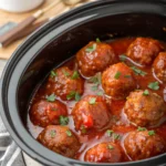 Sweet Chili Meatballs Crockpot